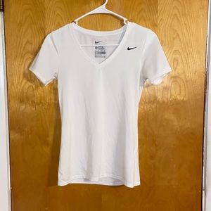 Nike v neck tops
